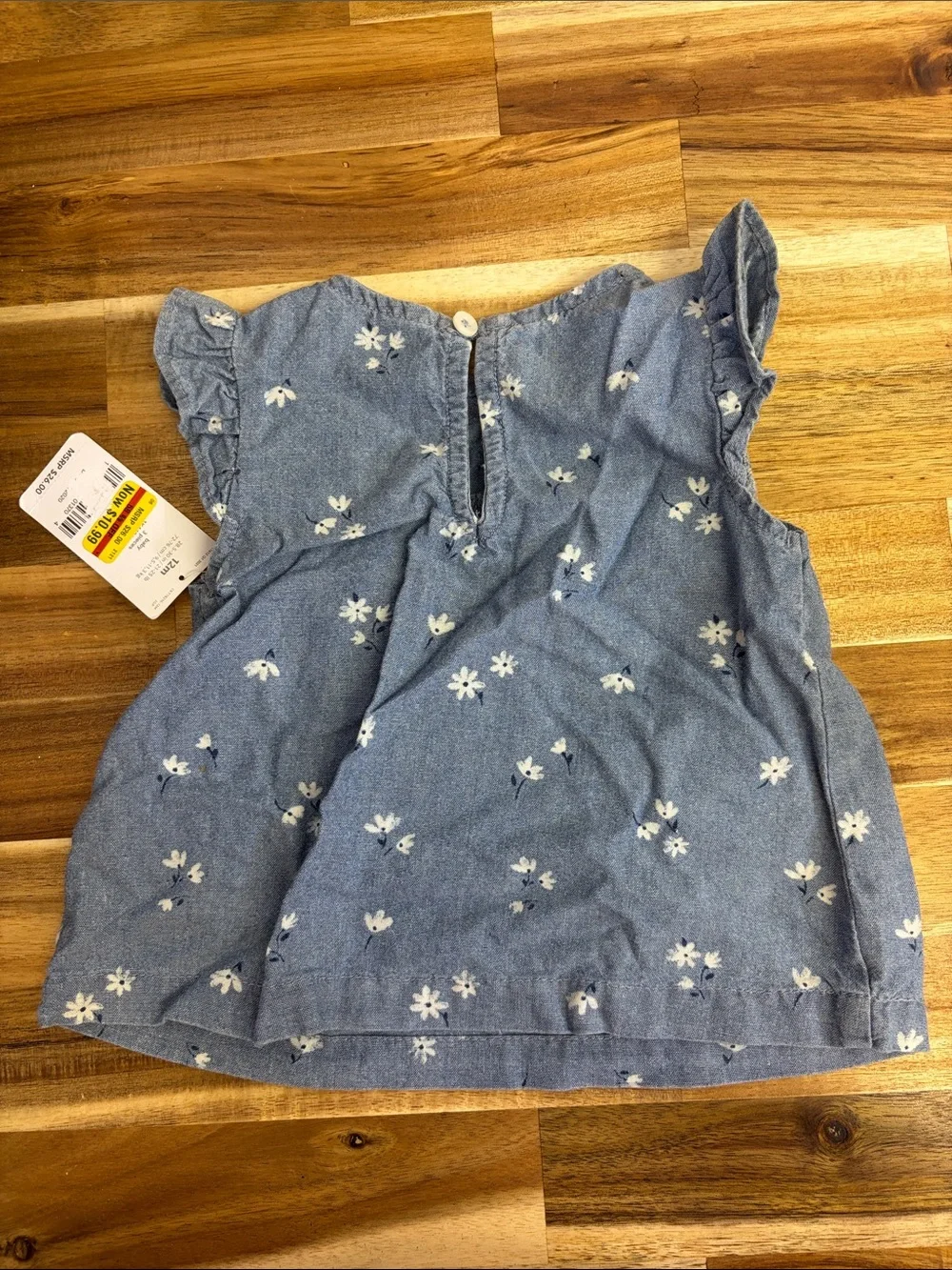 Carter's Blue Floral Casual Dress